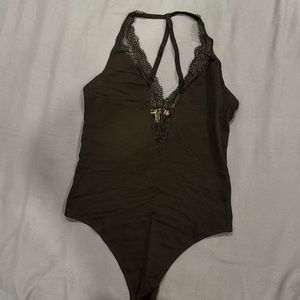 Express black bodysuit